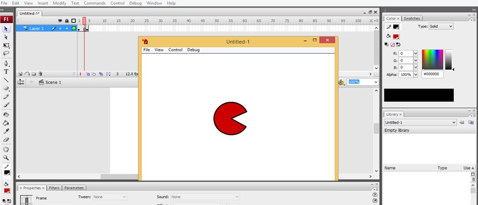 Animation in Adobe Flash - 19