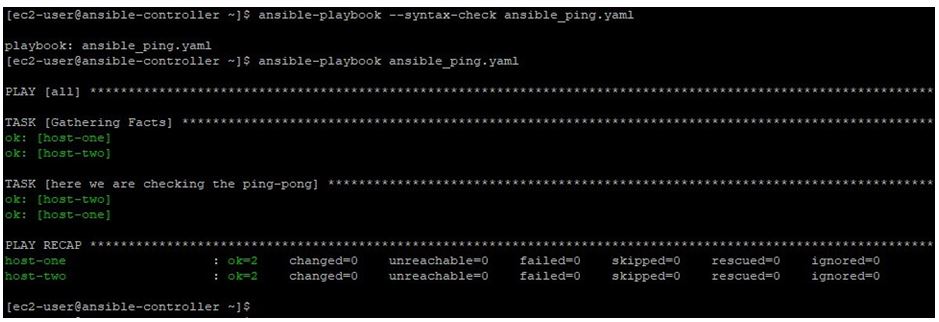 Ansible Ping 2