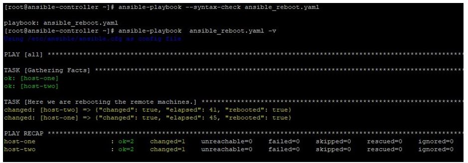 Ansible Reboot 1