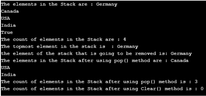 C# Stack -1.1