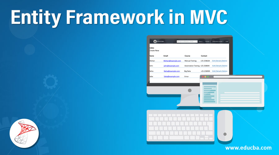 Entity Framework in MVC