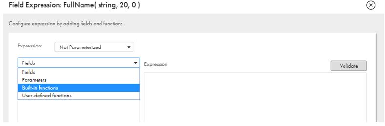 Expression Transformation in Informatica 10