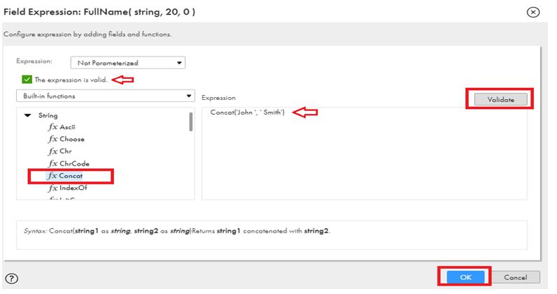 Expression Transformation in Informatica11
