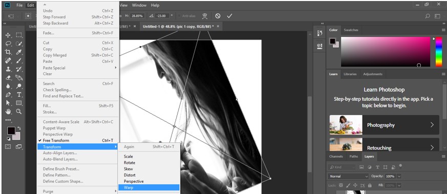 Fisheye Effect in Photoshop - 13