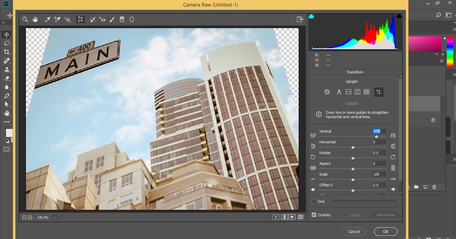Fix Perspective in Photoshop - 14