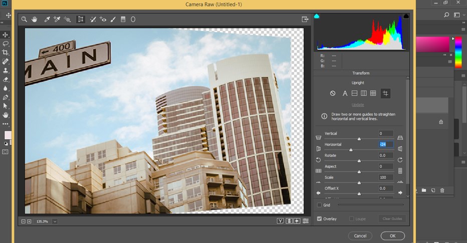 Fix Perspective in Photoshop - 15