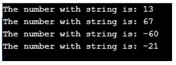 fetching the numbers only from the string