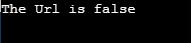false url