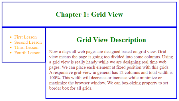 Gridview CSS Example 2