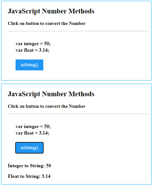 JavaScript Number - 1
