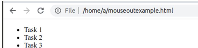 JavaScript onmouseout 4