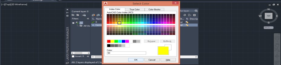 color selector box