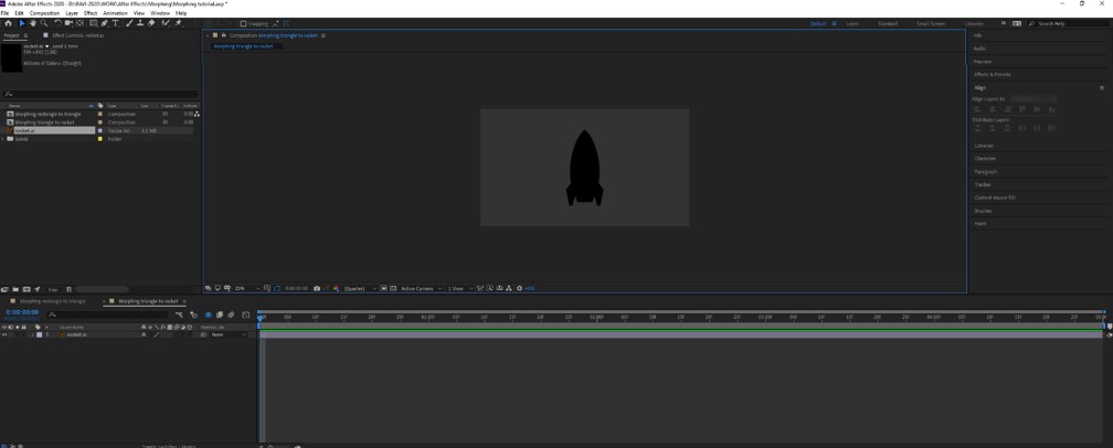 Morphing in After Effects - 10