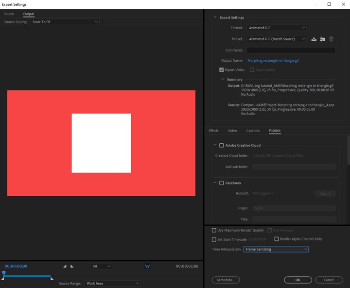 Morphing in After Effects - 8