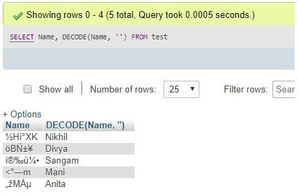 statement with arguments