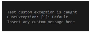 PHP Custom Exception 1