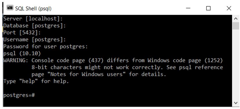 PostgreSQL Commands 1