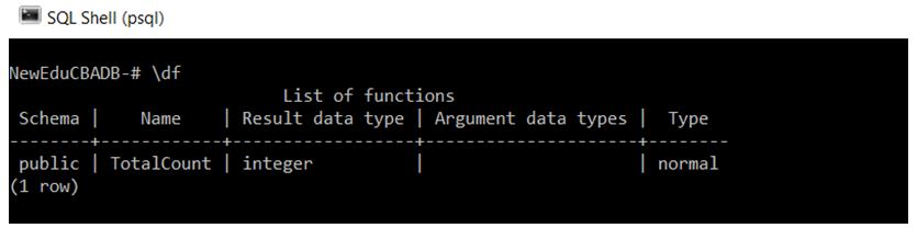 PostgreSQL Commands 10