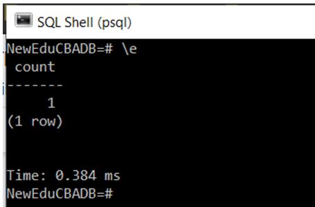 PostgreSQL Commands 19