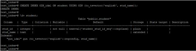 PostgreSQL Index Types3