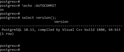 PostgreSQL Transaction Example 1