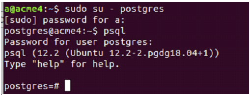 default database Postgres