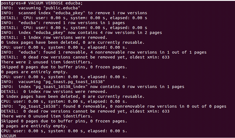 PostgreSQL Vacuum-1.6