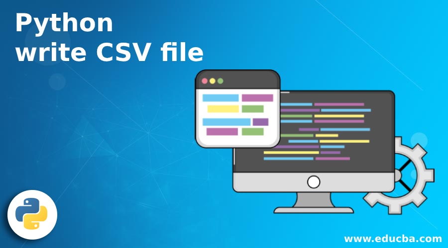 Python write CSV file