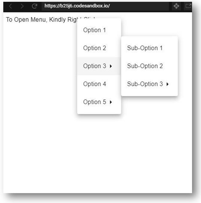 React Native Menu 5