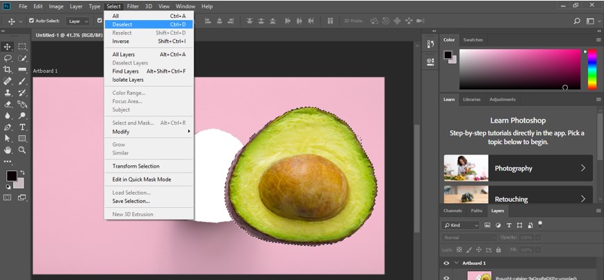 Resize Object in Photoshop - 13