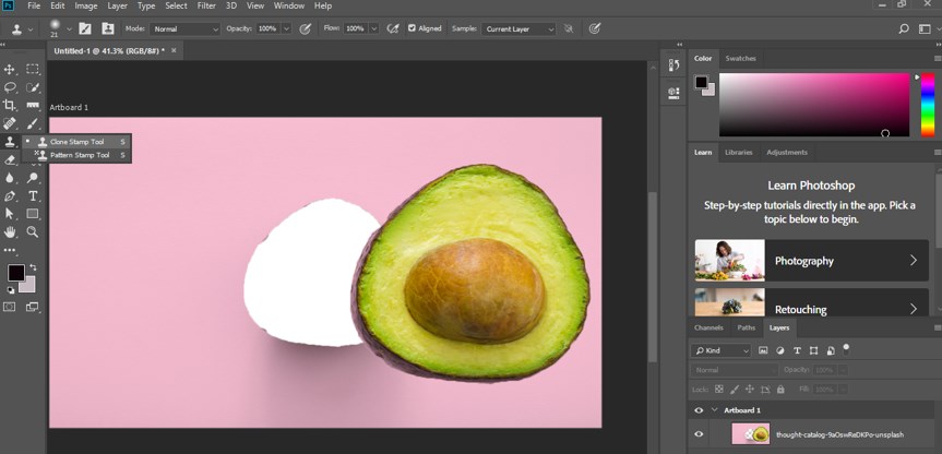 Resize Object in Photoshop - 14