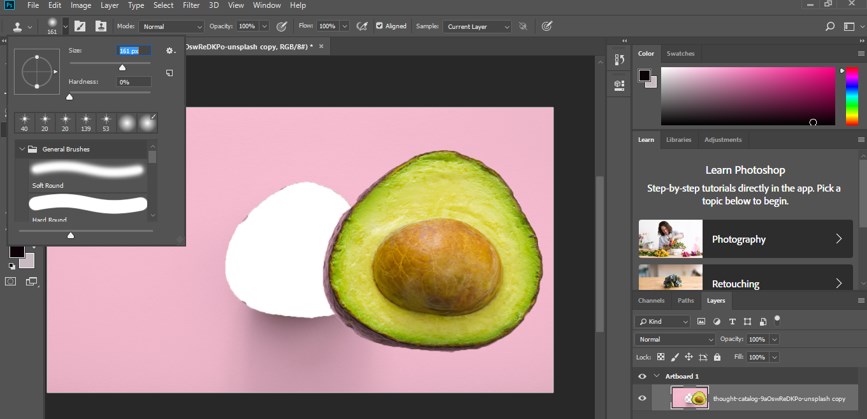 Resize Object in Photoshop - 15