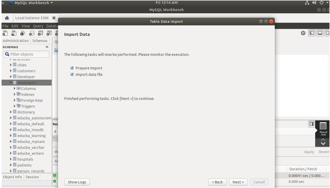 status updation window