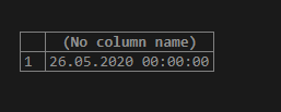 SQL TO_DATE()-1.7