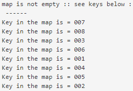 Using isEmpty method