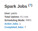 Spark web UI Example1