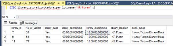 Stored Procedure in SQL 6