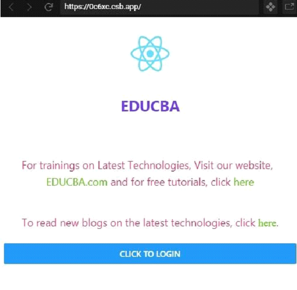 AppRegistry Example 5