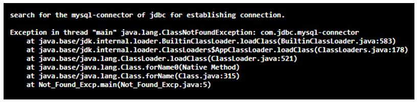 Types of Exception in Java 2