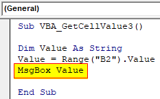 VBA Get Cell Value Example 3-4