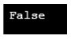 false