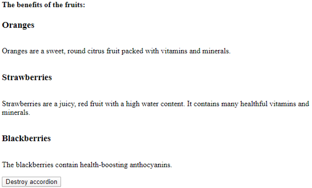 jQuery UI Accordion - 4