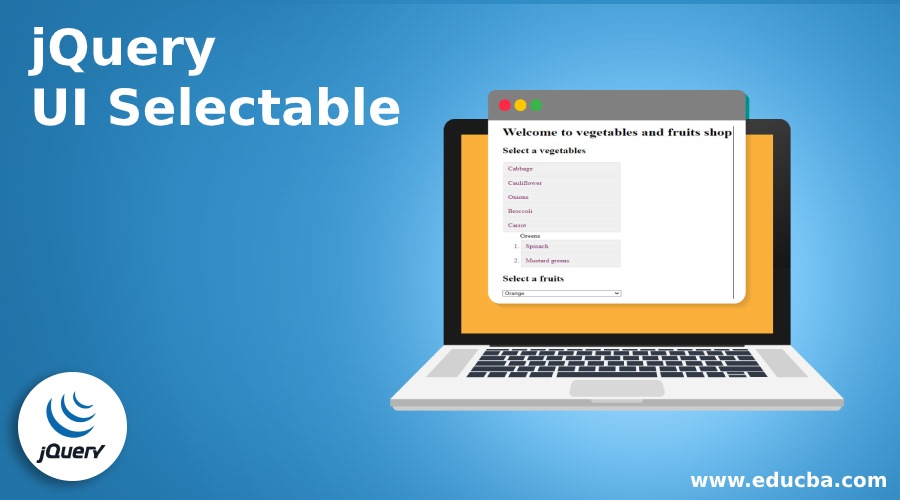 jQuery UI Selectable