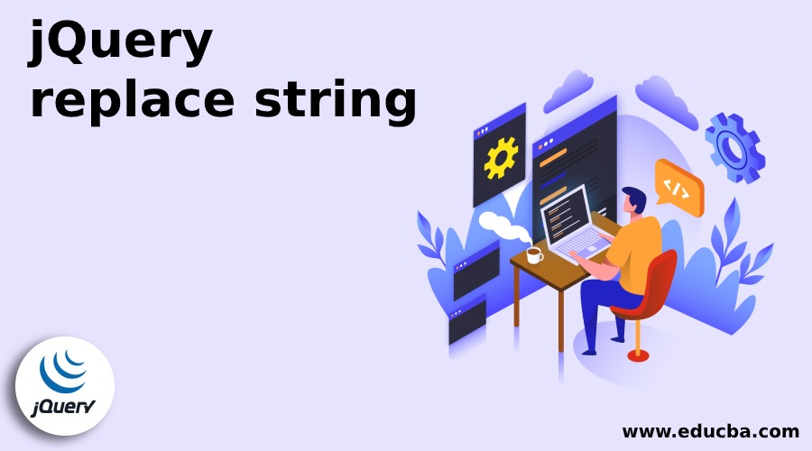 jQuery replace string
