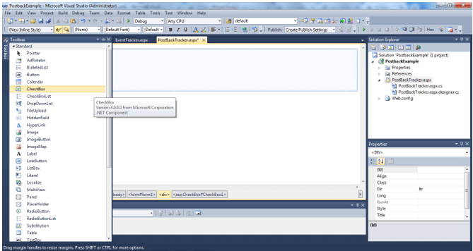 ASP.NET PostBack output 6