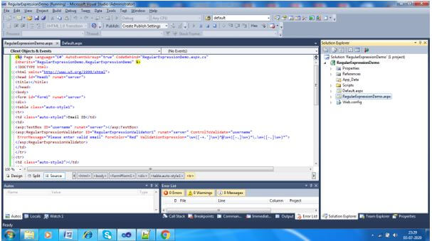 ASP.NET RegularExpressionValidator4