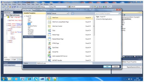 ASP.NET RegularExpressionValidator6