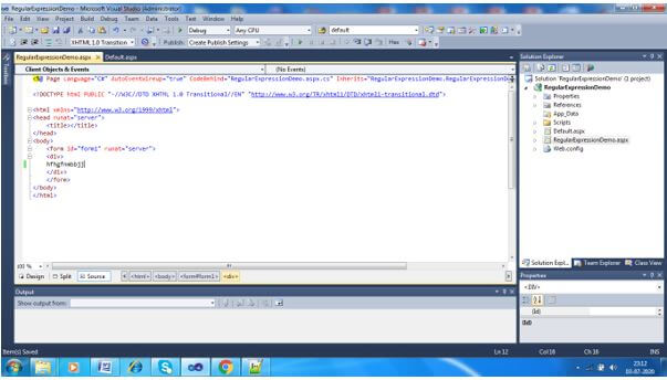 RegularExpressionDemo.aspxà