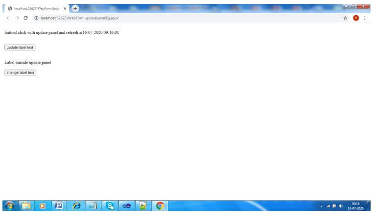 it will call backend code