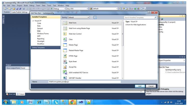 ASP.NET UpdatePanel 3